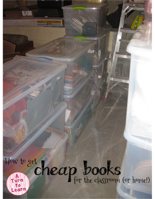how to get books for the classroom for dirt cheap! you can sometimes get 300 books (of your choice!) for 10$