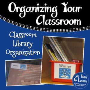 Classroom Library Organization for Pre-Readers: perfect system for pre-k and kindergarten