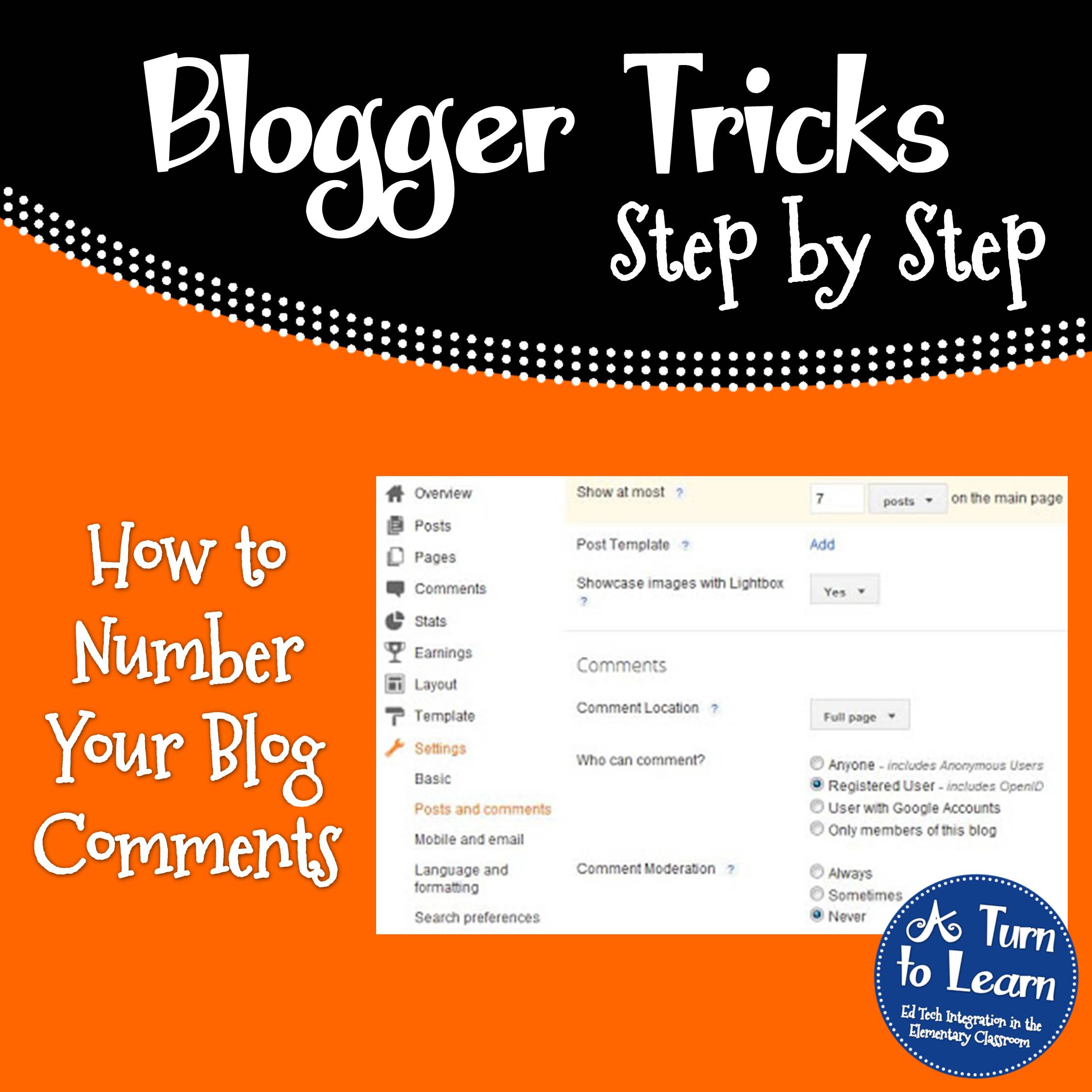 How to Number Your Blog Comments