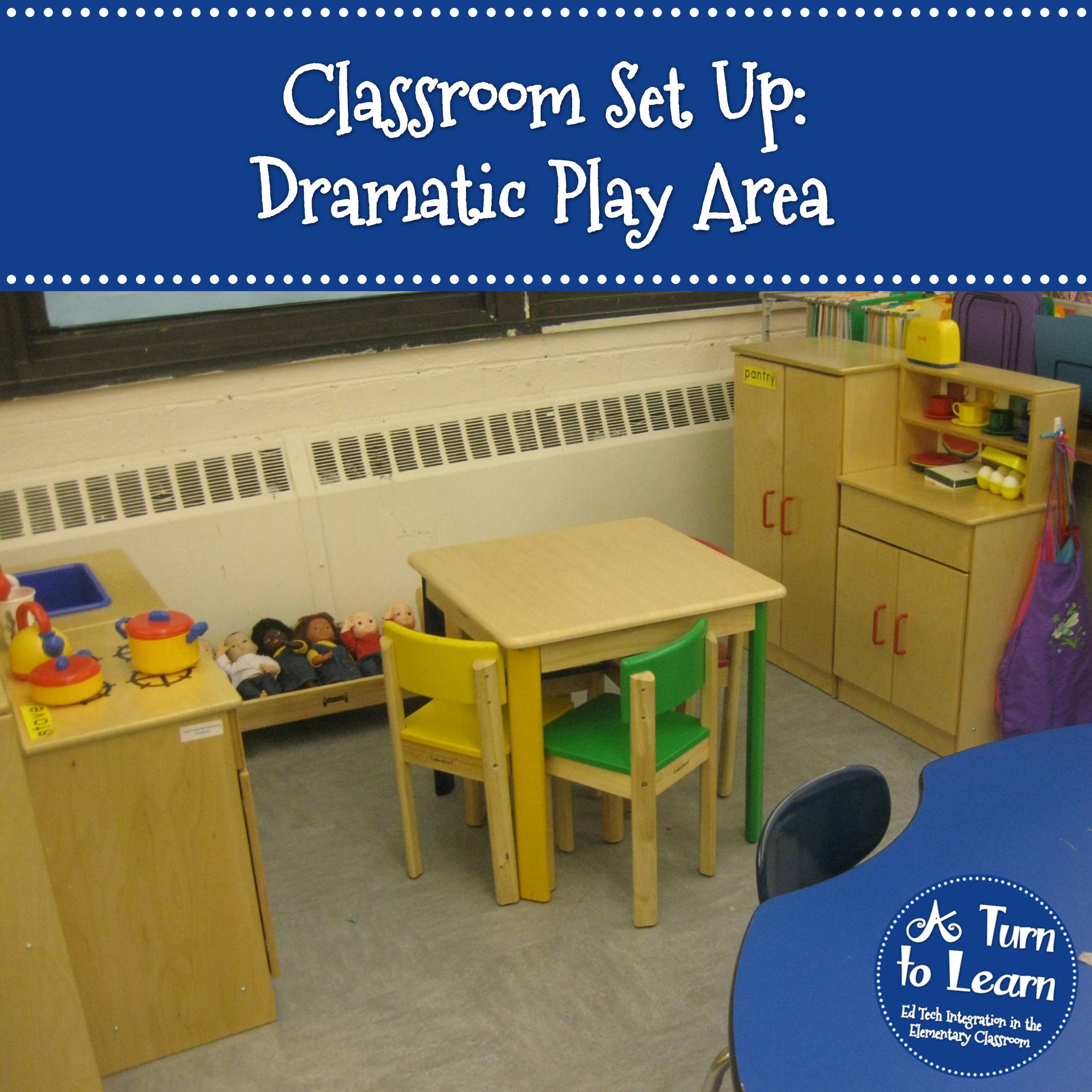 Kindergarten Classroom Pictures: Dramatic Play Area