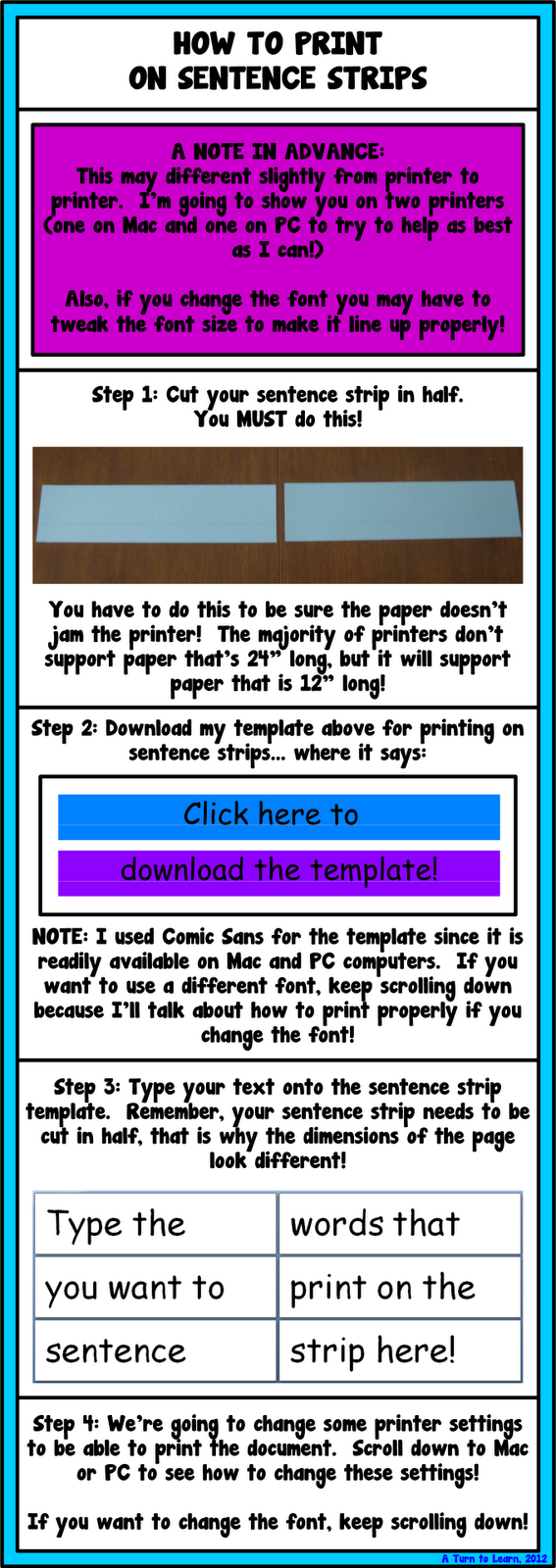 how-to-print-on-sentence-strips-a-turn-to-learn