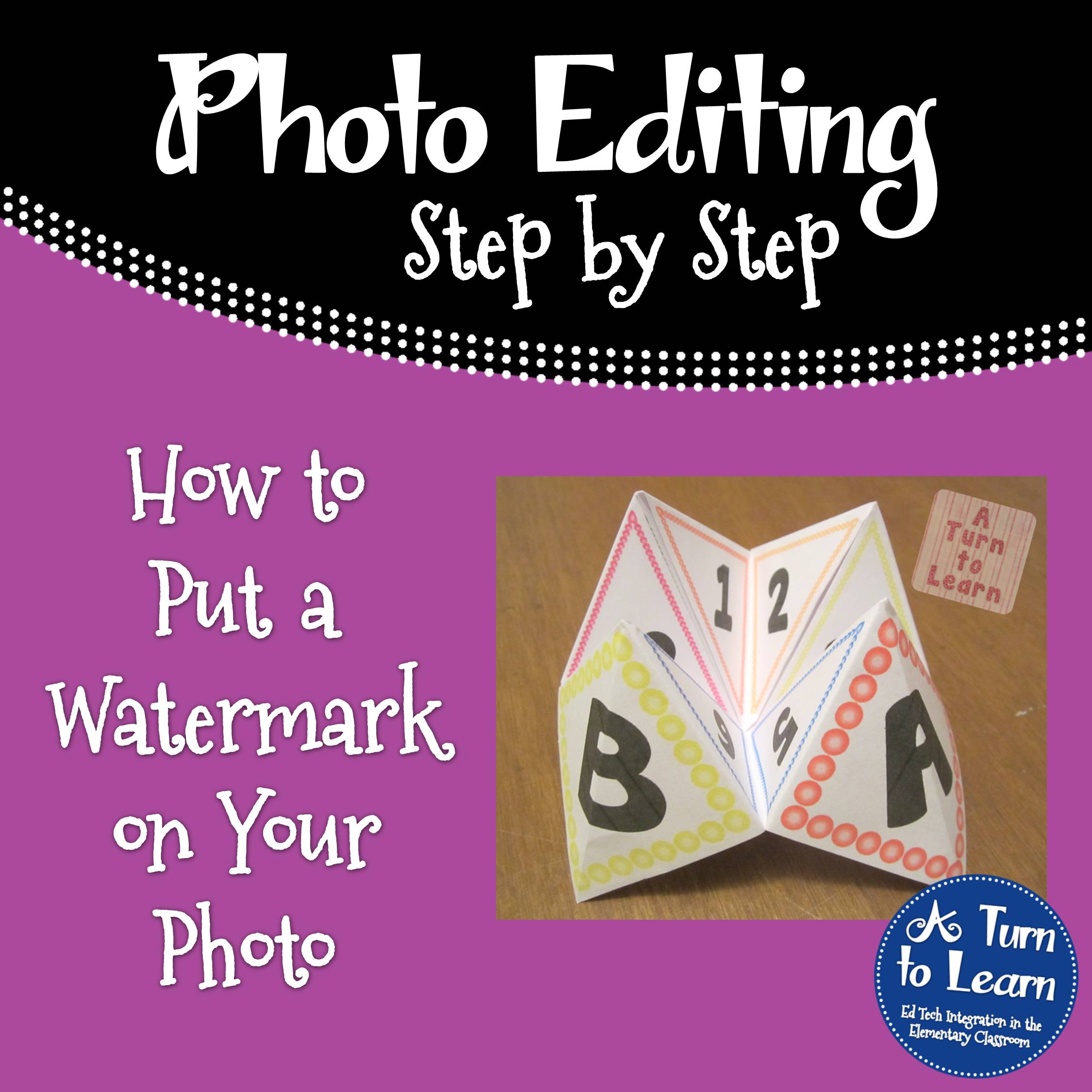 How to Put a Watermark on Your Photo