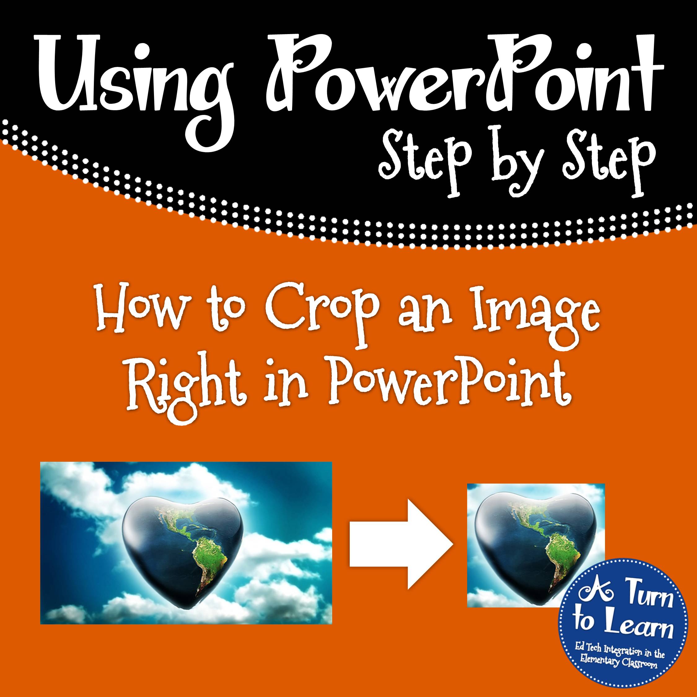 How to Crop a Photo in PowerPoint