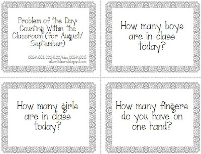 examples of problem solving for kindergarten