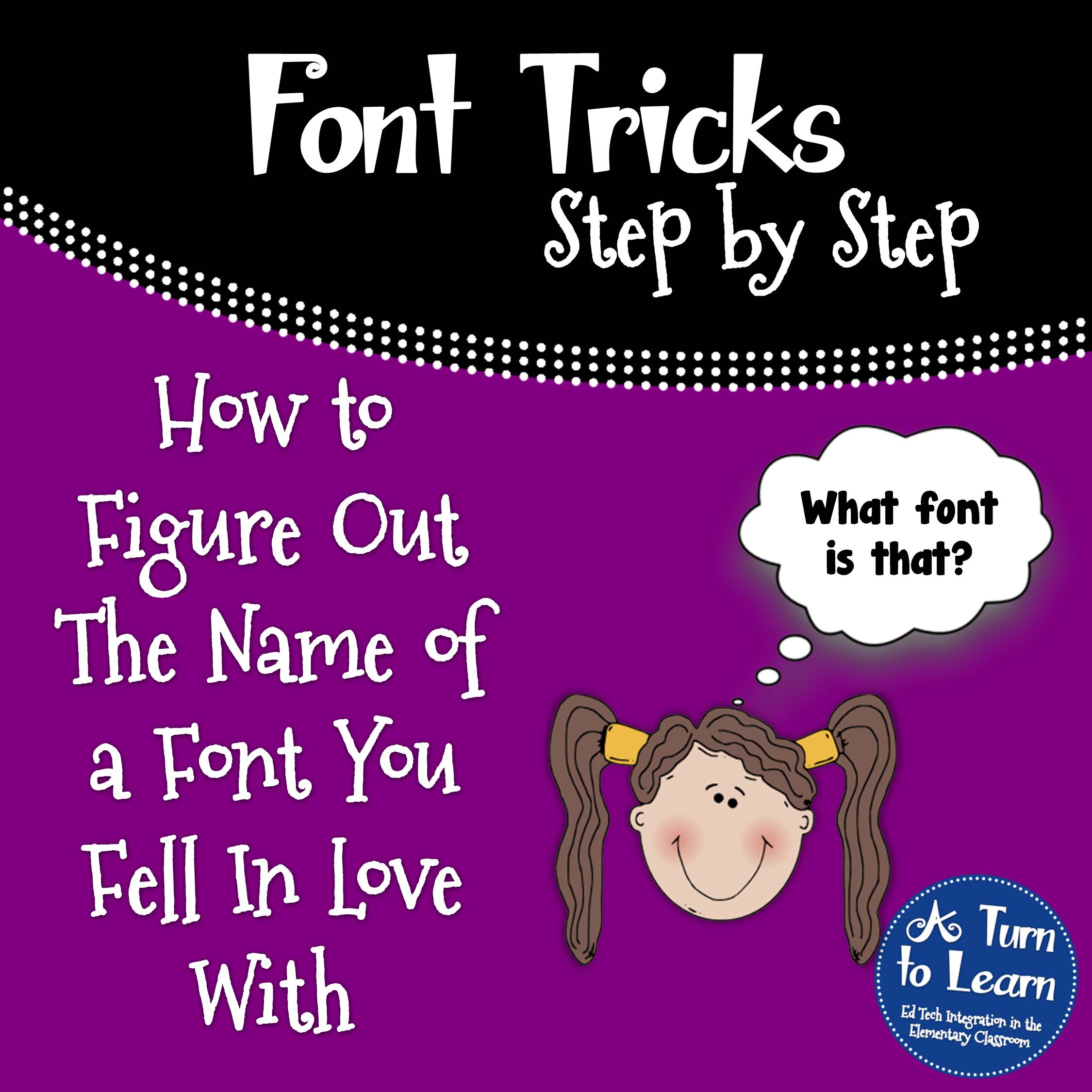 How to Figure Out the Name of a Font You Fell in Love With