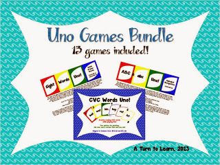 http://www.teacherspayteachers.com/Product/A-Bundle-of-Uno-Games-846786