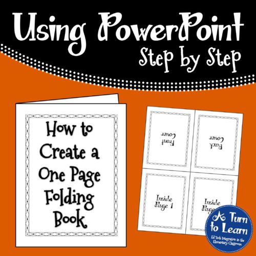 How to Create a One Page Folding Book... Make a quick foldable for your students with this easy to follow tutorial!