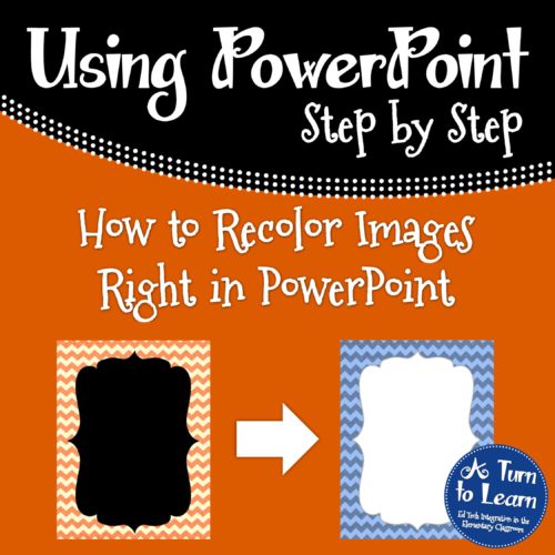How to Recolor Images Right in PowerPoint... such an awesome trick if you make presentations or documents in PowerPoint!