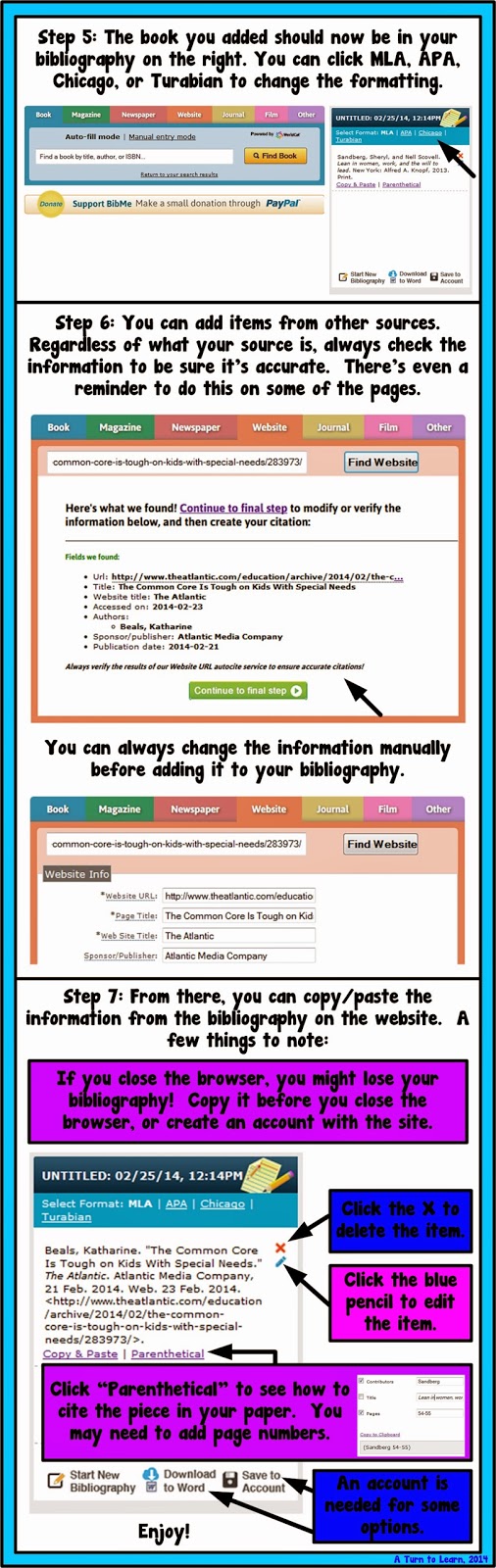 what is a bibliography for kids