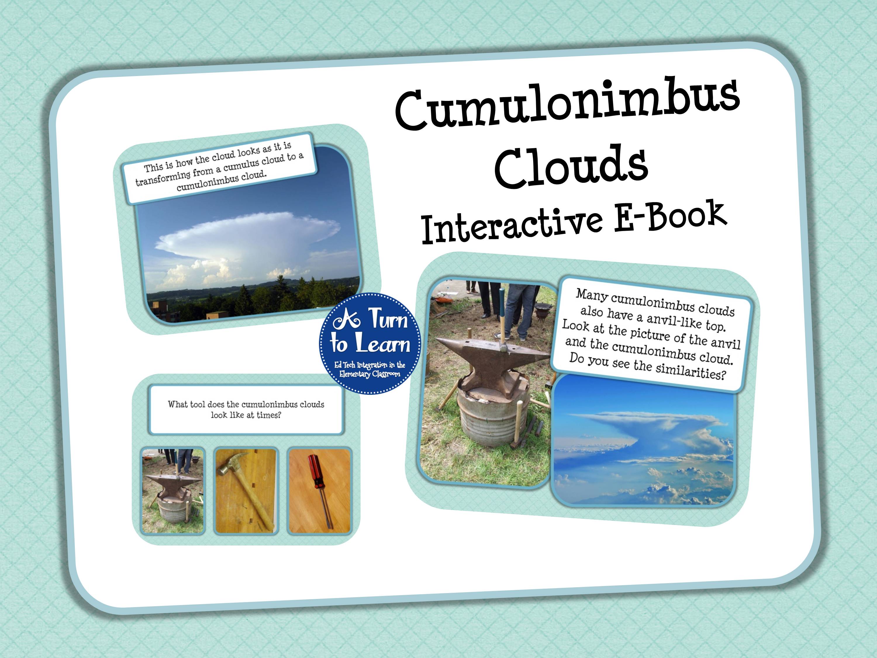 Cumulonimbus Clouds E-Book and Smartboard Game