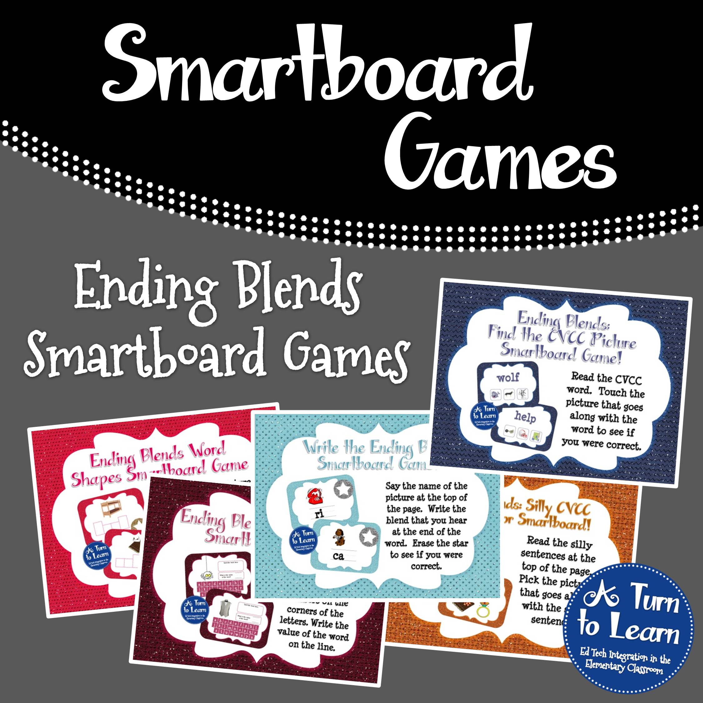 Ending Blends Smartboard Games