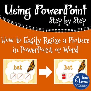 How to Easily Resize a Picture in PowerPoint or Word... awesome trick for PowerPoint