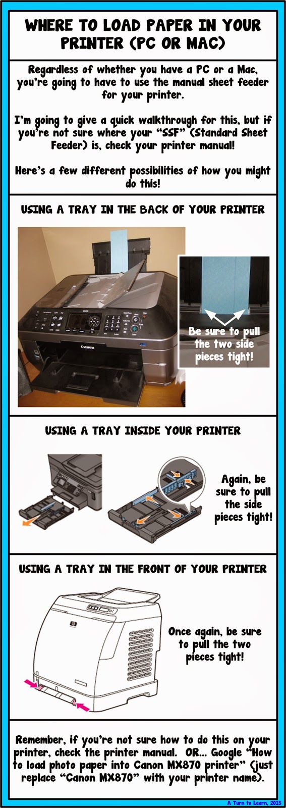 How to Make a PowerPoint Document 4x6... step by step instructions with pictures