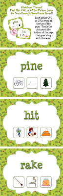  This Christmas themed game will have your students alternating between reading words with short vowel sounds and long vowel sounds - fine tuning their ability to read CVC and CVCe words. This 135 page self-checking game will have students reading words and finding the corresponding pictures... if students touch the correct picture, they hear a fun sound!